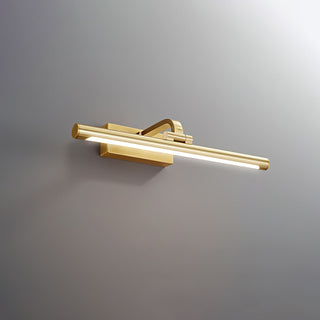 Walnut Color Linear LED Wall Light Arkstarhome