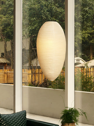 Washi Paper Chestnut Pendant Lamp Arkstarhome