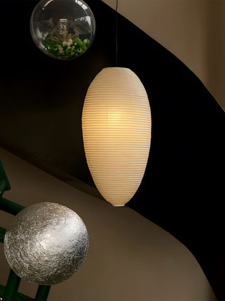 Washi Paper Chestnut Pendant Lamp Arkstarhome