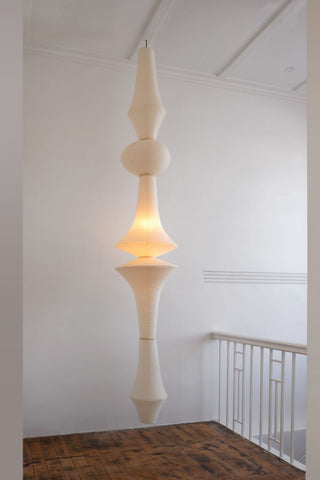 Washi Paper E Pendant Swag Light Arkstarhome