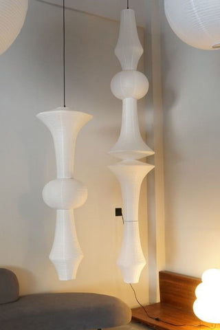 Washi Paper E Pendant Swag Light Arkstarhome