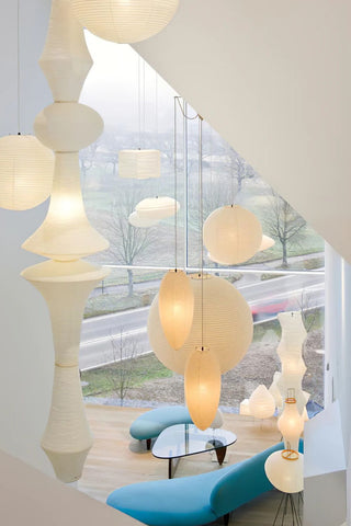 Washi Paper E Pendant Swag Light Arkstarhome