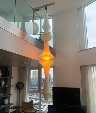 Washi Paper E Pendant Swag Light Arkstarhome