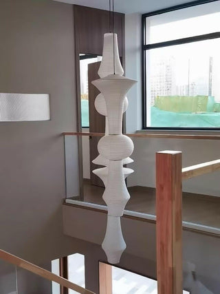 Washi Paper E Pendant Swag Light Arkstarhome