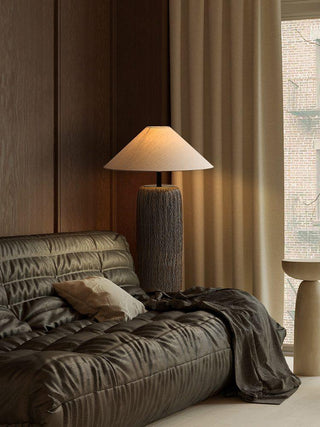 Weathered Wood Grain Floor Lamp Arkstarhome