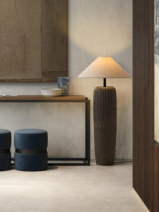 Weathered Wood Grain Floor Lamp Arkstarhome