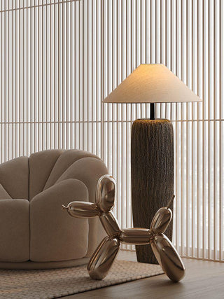 Weathered Wood Grain Floor Lamp Arkstarhome