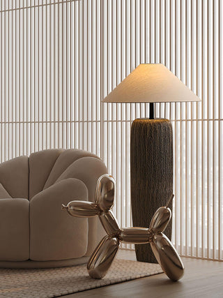 Weathered Wood Grain Floor Lamp Arkstarhome