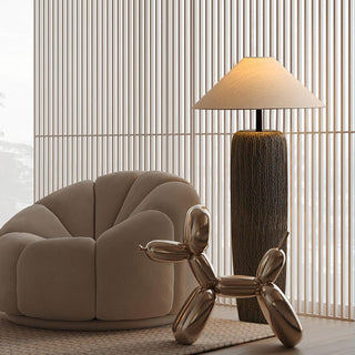Weathered Wood Grain Floor Lamp Arkstarhome
