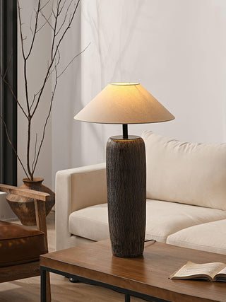 Weathered Wood Grain Floor Lamp Arkstarhome