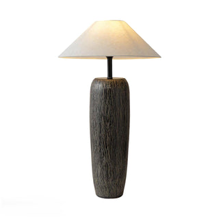 Weathered Wood Grain Floor Lamp Arkstarhome