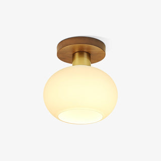 White Shell Ceiling Lamp Arkstarhome