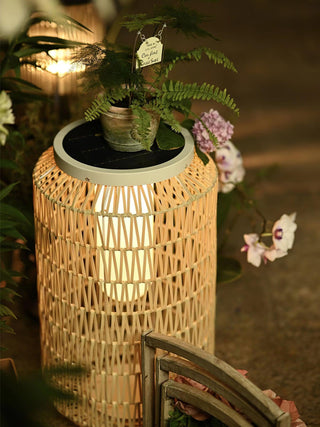 Woven Rattan Outdoor Lamp Arkstarhome