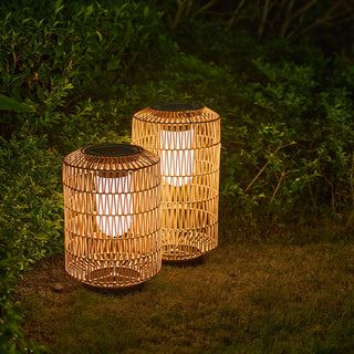 Woven Rattan Outdoor Lamp Arkstarhome