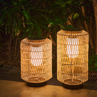 Woven Rattan Outdoor Lamp Arkstarhome
