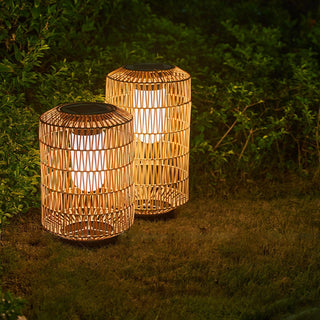 Woven Rattan Outdoor Lamp Arkstarhome