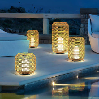 Woven Rattan Outdoor Lamp Arkstarhome