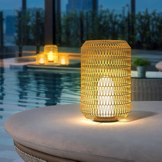Woven Rattan Outdoor Lamp Arkstarhome