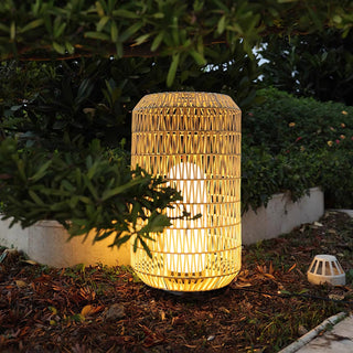 Woven Rattan Outdoor Lamp Arkstarhome
