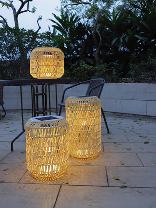 Woven Rattan Outdoor Lamp Arkstarhome