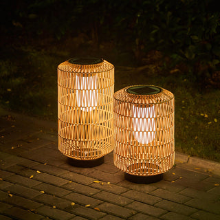 Woven Rattan Outdoor Lamp Arkstarhome