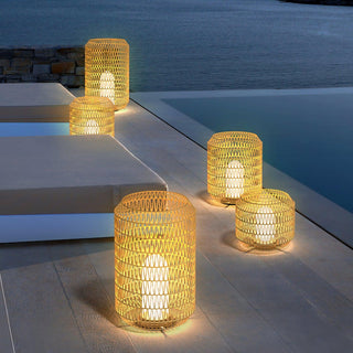 Woven Rattan Outdoor Lamp Arkstarhome