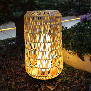 Woven Rattan Outdoor Lamp Arkstarhome