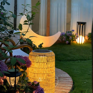 Woven Rattan Outdoor Lamp Arkstarhome