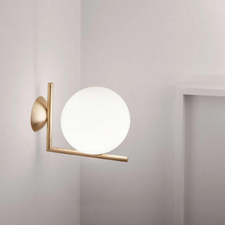 Blown Glass Opal Glass Wall Lamp Arkstarhome