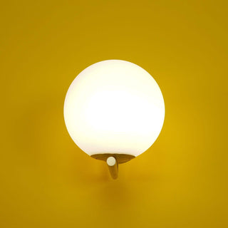 Blown Glass Opal Glass Wall Lamp Arkstarhome