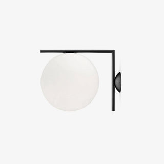 Blown Glass Opal Glass Wall Lamp Arkstarhome
