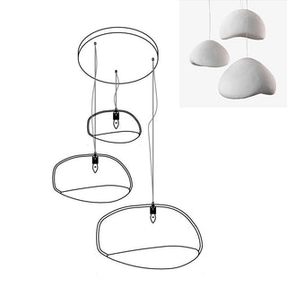 Khmara Rough Combination Chandelier B Arkstarhome