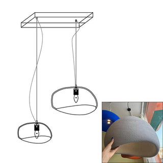 Khmara Rough Combination Chandelier B Arkstarhome