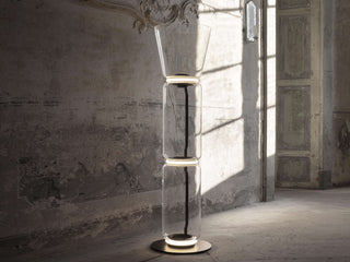 Bamboo Glass Floor Lamp Arkstarhome
