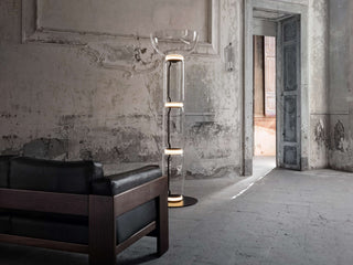 Bamboo Glass Floor Lamp Arkstarhome