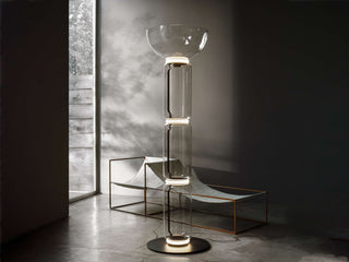 Bamboo Glass Floor Lamp Arkstarhome