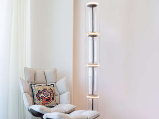 Bamboo Glass Floor Lamp Arkstarhome