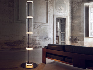 Bamboo Glass Floor Lamp Arkstarhome